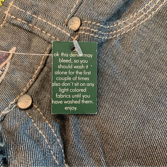 Hurley Low Rise Wide Leg Jeans Grey Size 5 - Picture 10 of 14